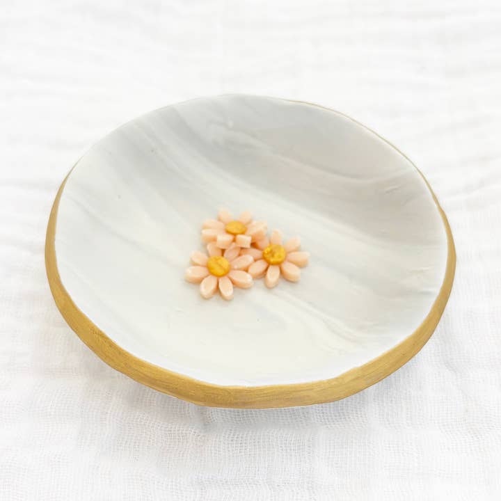 Piatto ad anello marmorizzato per la vendita all'ingrosso da parte di ShopWell