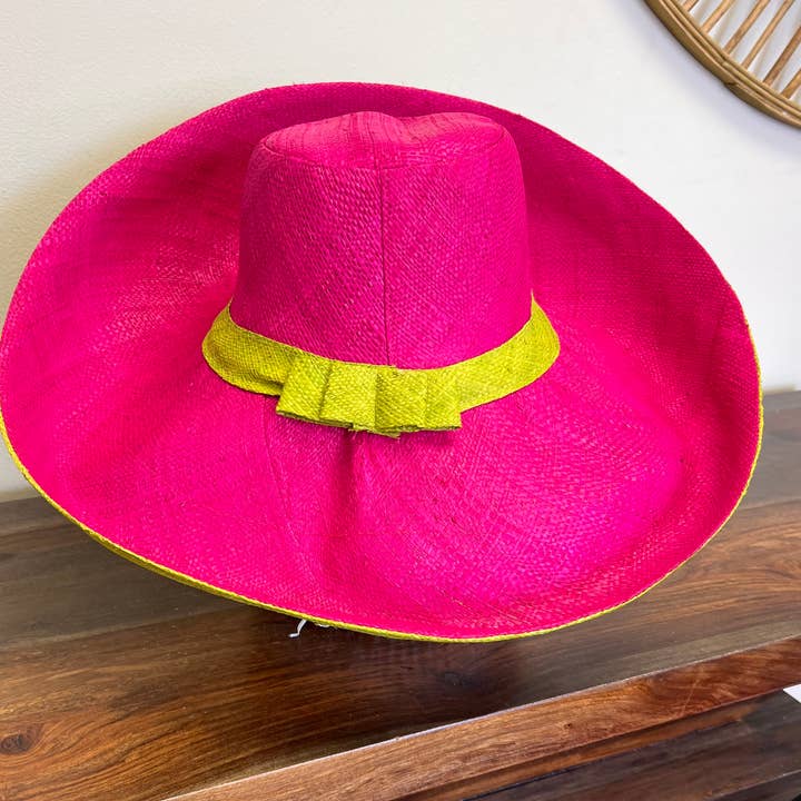 Wide Brim Sun Hat / Madagascar for wholesale by Gitzell FairTrade