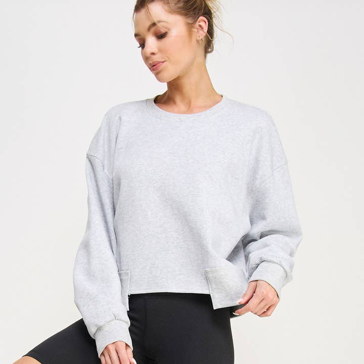 BABY BLUE CAMDEN SWEATSHIRT-FZ0011 for wholesale on Faire15