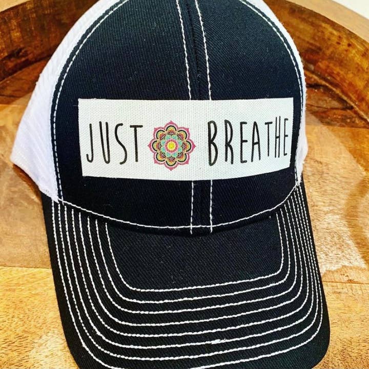 Just Breathe Hat for wholesale by Tee 2 You