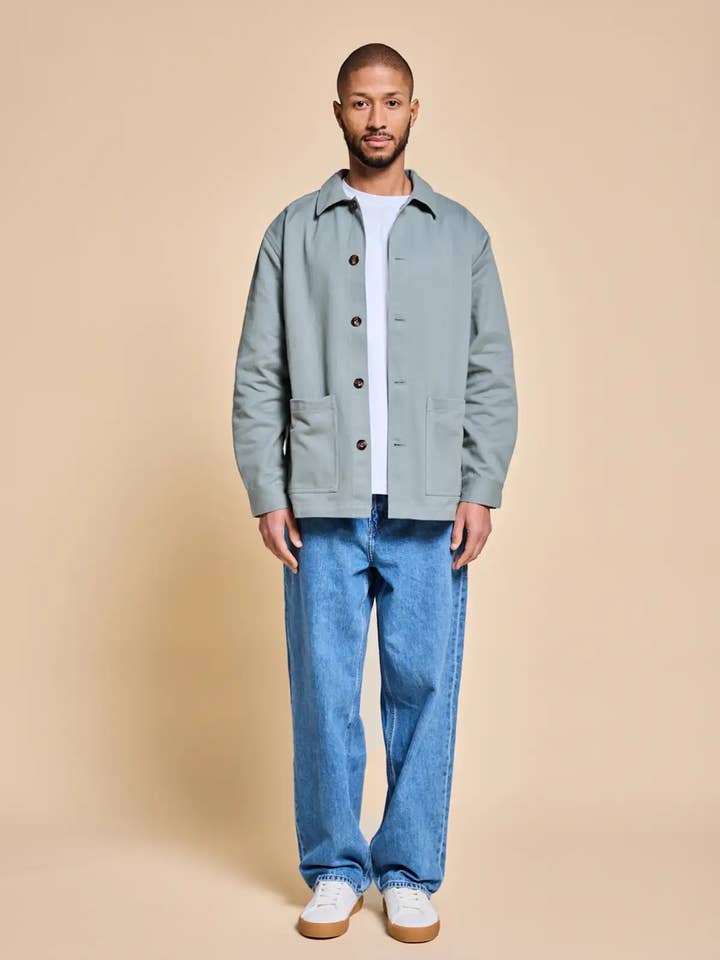 Hindbag - Wholesale Jacket - Men's - Marcel Sage Mixed Jacket