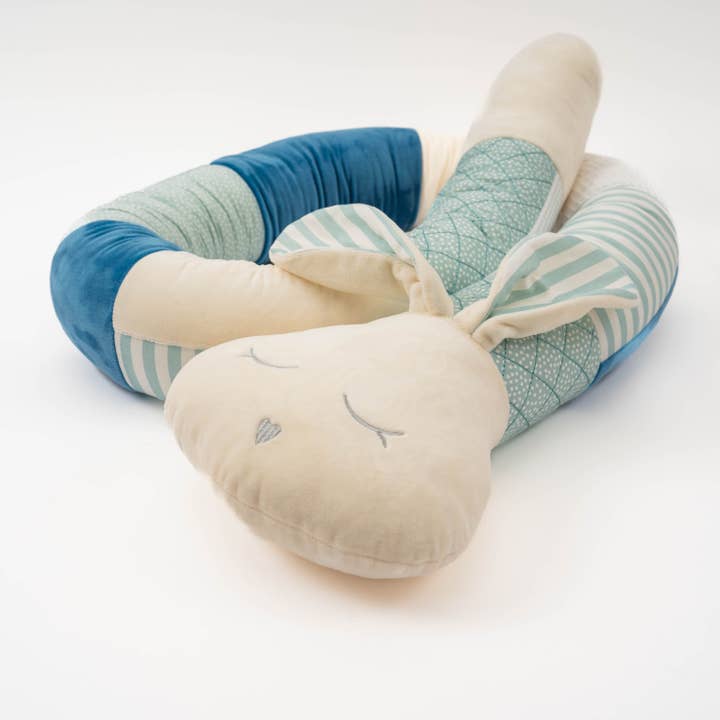 CANENYA – Großhandel Kuschel-/Plüschtier – Kind & Baby – Betthase HARDY Bettschlange und Kuscheltier für Kinder