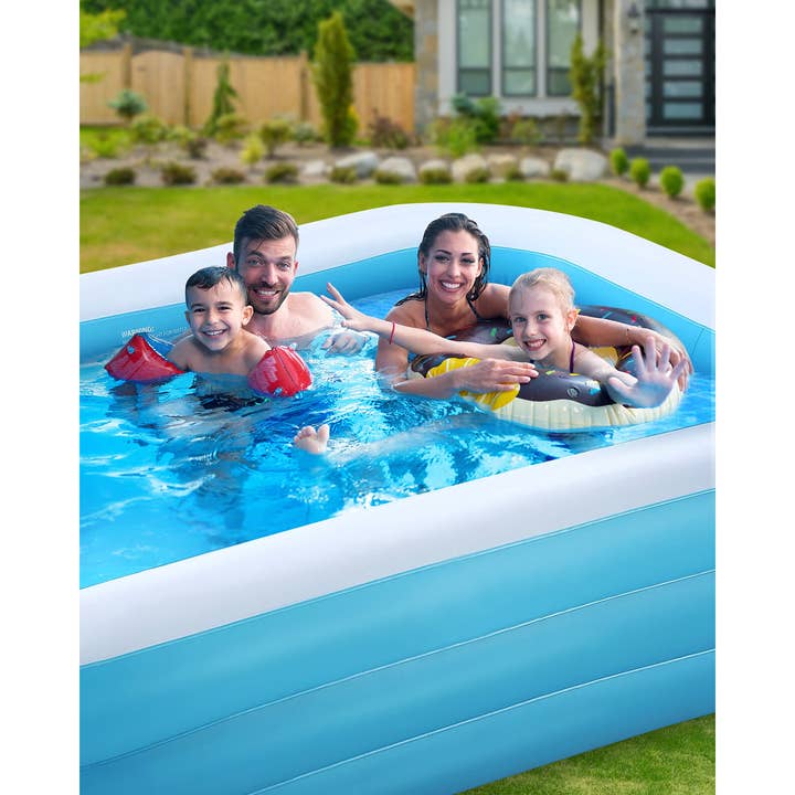 Above Edge - Wholesale Inflatables - 95inch Inflatable Pool Rectangular Inflatable Swimming Pool7