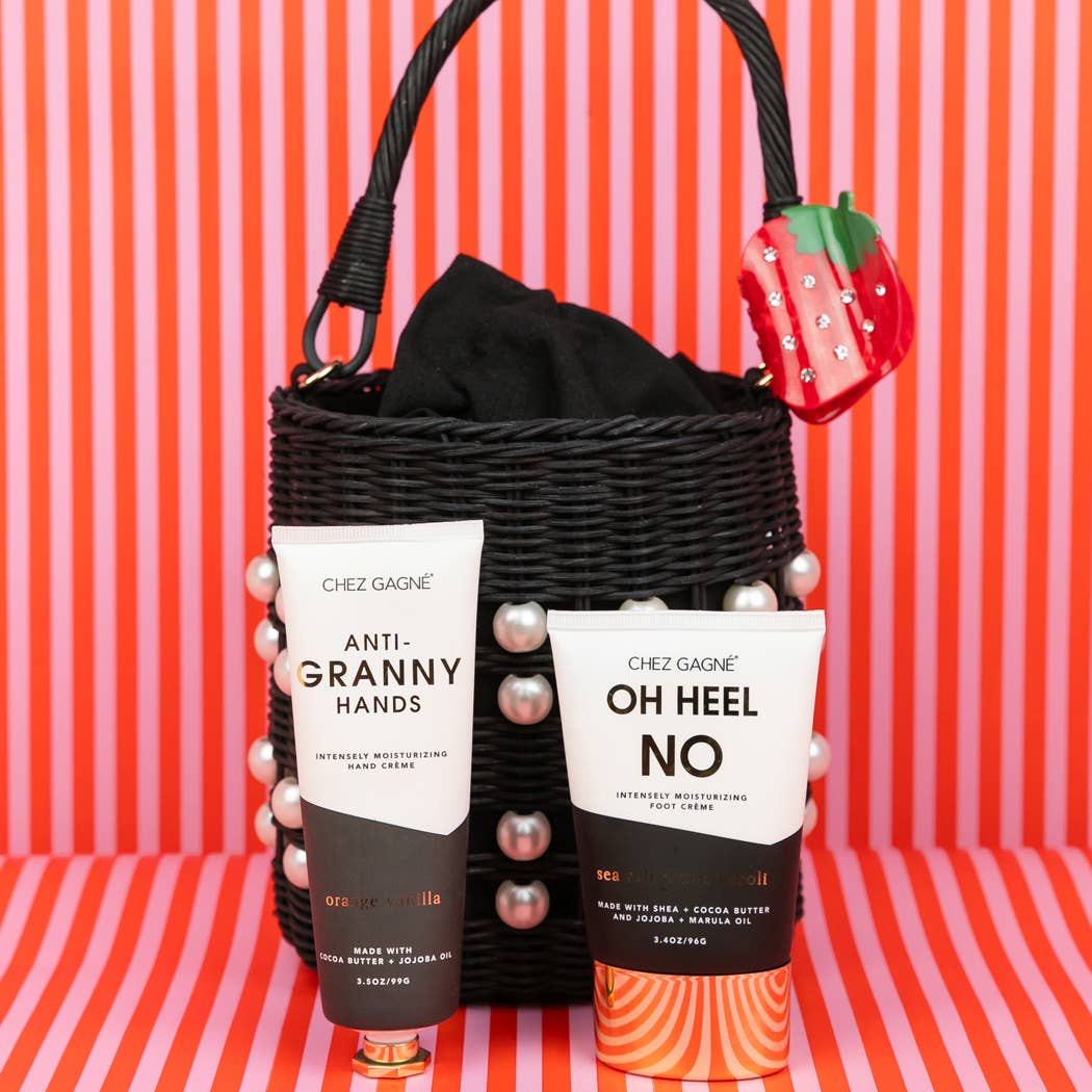 Chez Gagné - Wholesale Foot Cream - Oh Heel No - Clean + Foot Crème - Sea Salt Citrus + Neroli - 3.4oz9
