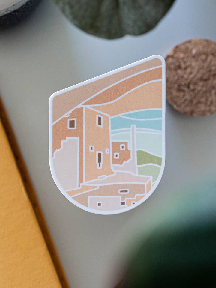 Mesa Verde National Park Sticker for wholesale by Flatlander Trading