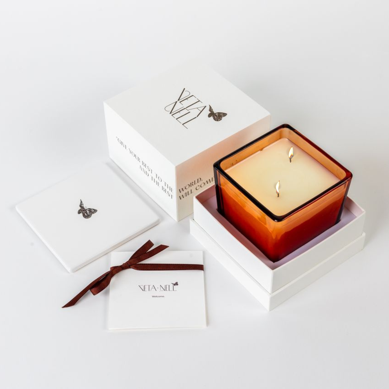 Veta Nell - Wholesale Jar/Filled Candle - HORIZON NO. 2 Candle | Lux Box | Coco Wax | Essential Oils1
