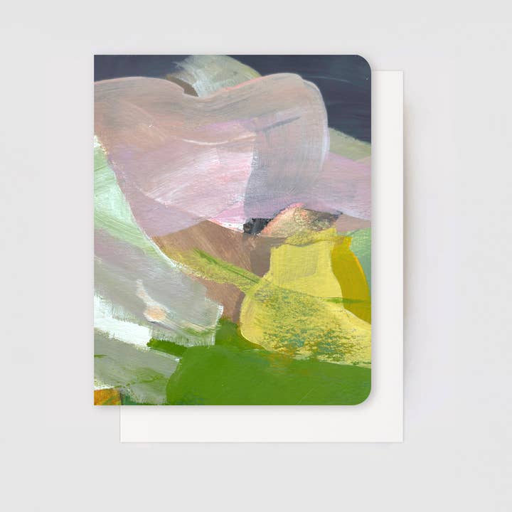 Etherische Abstracte Wenskaart – Binnenkant Leeg voor wholesale door Michele Renee Atelier