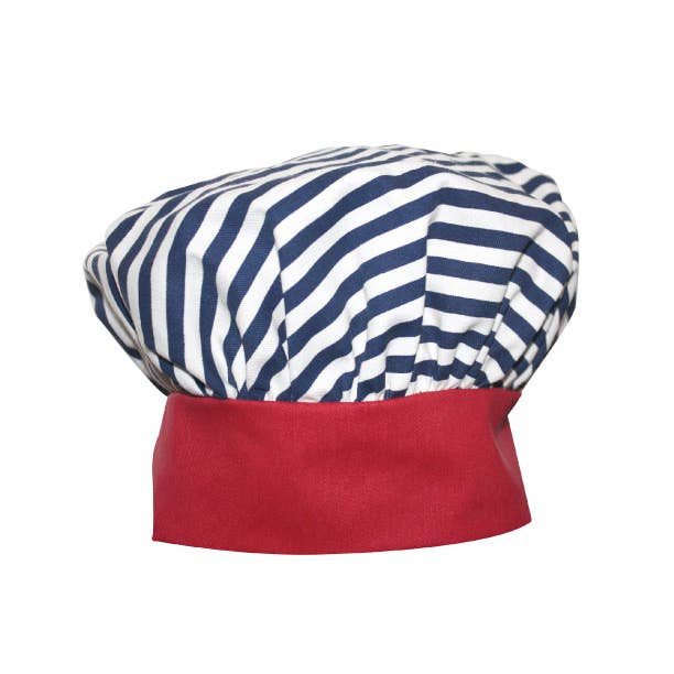 Handstand Kitchen - Wholesale Apron - Kids - Striped Deluxe Youth Apron Set - 3 Pc Kids Chef Hat & Mitt6