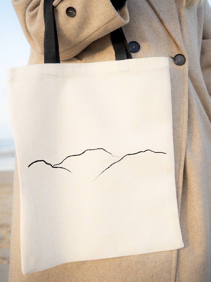 Cheviot Silhouette Leinentasche für den Großhandel von Cole Beach - Northumberland