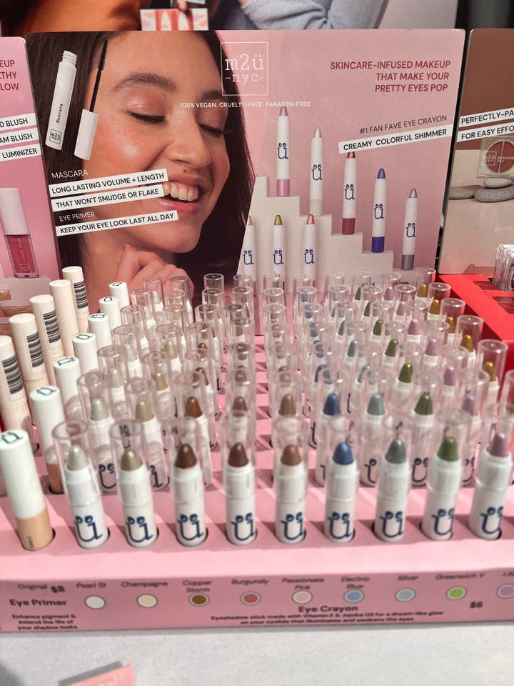 M2U NYC Eye Makeup with Free Display for wholesale by M2U NYC