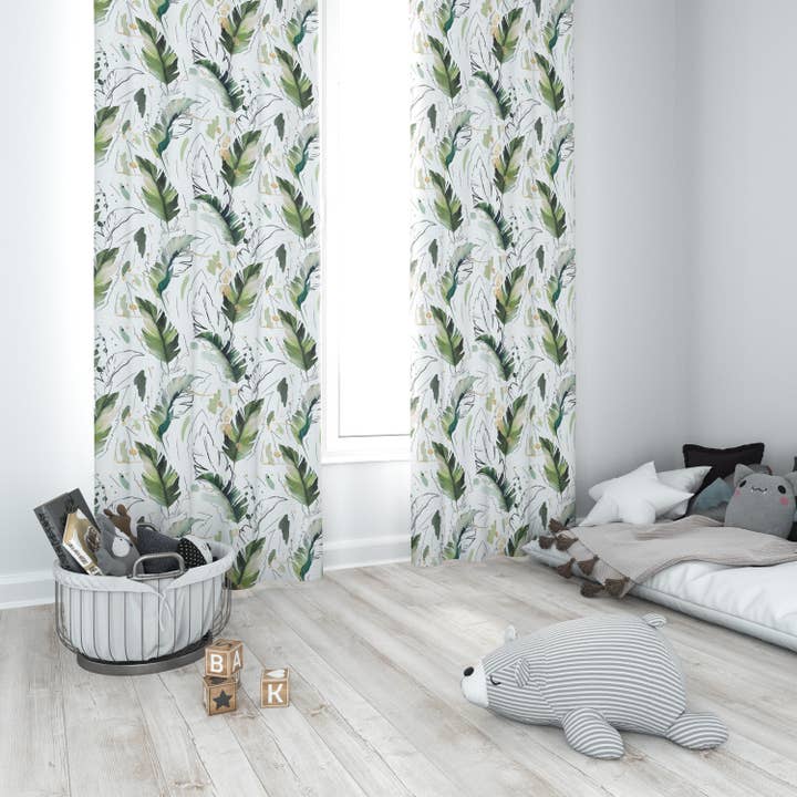 Tropiska mörkläggningsgardiner för wholesale av Empowering Decor