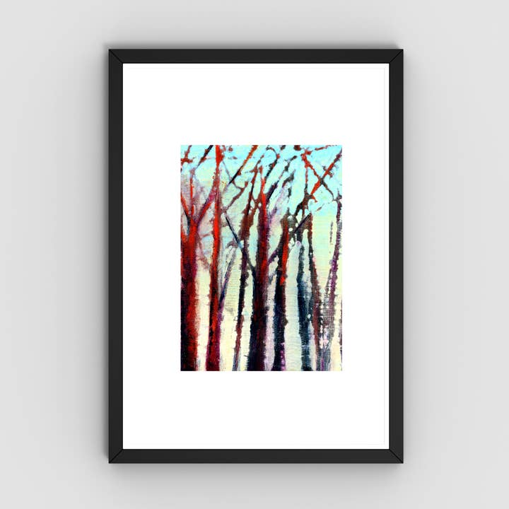 Winds of Change 5x7 Art Print – Abstract Nature-Inspired Art for wholesale by Harper House Studio