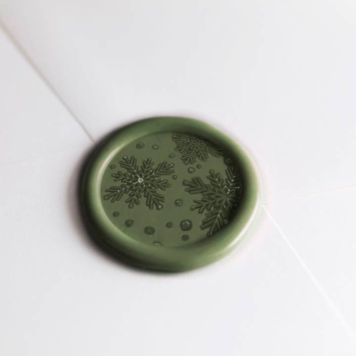Wax Stamp - Snow for wholesale by Zetta Florence