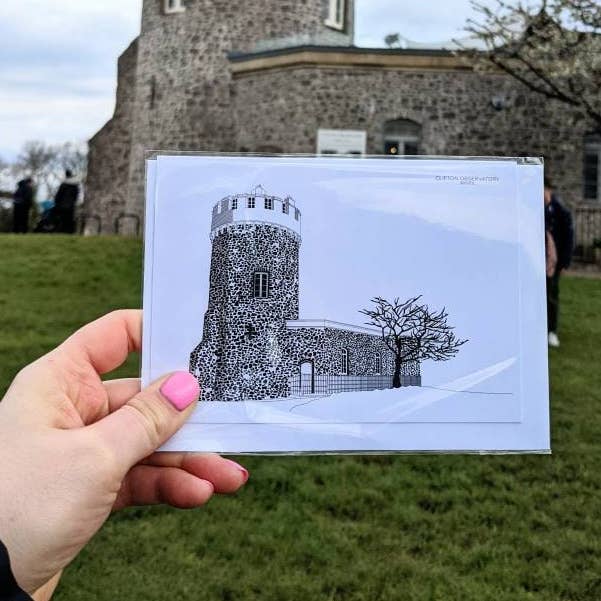 Clifton Observatory Bristol, Prints, Cards & Postcards for wholesale by Bristol Design Forge Ltd