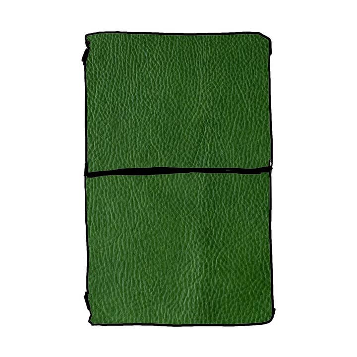 Leaf Cypress Travel Notebook for wholesale by KMM & Co.