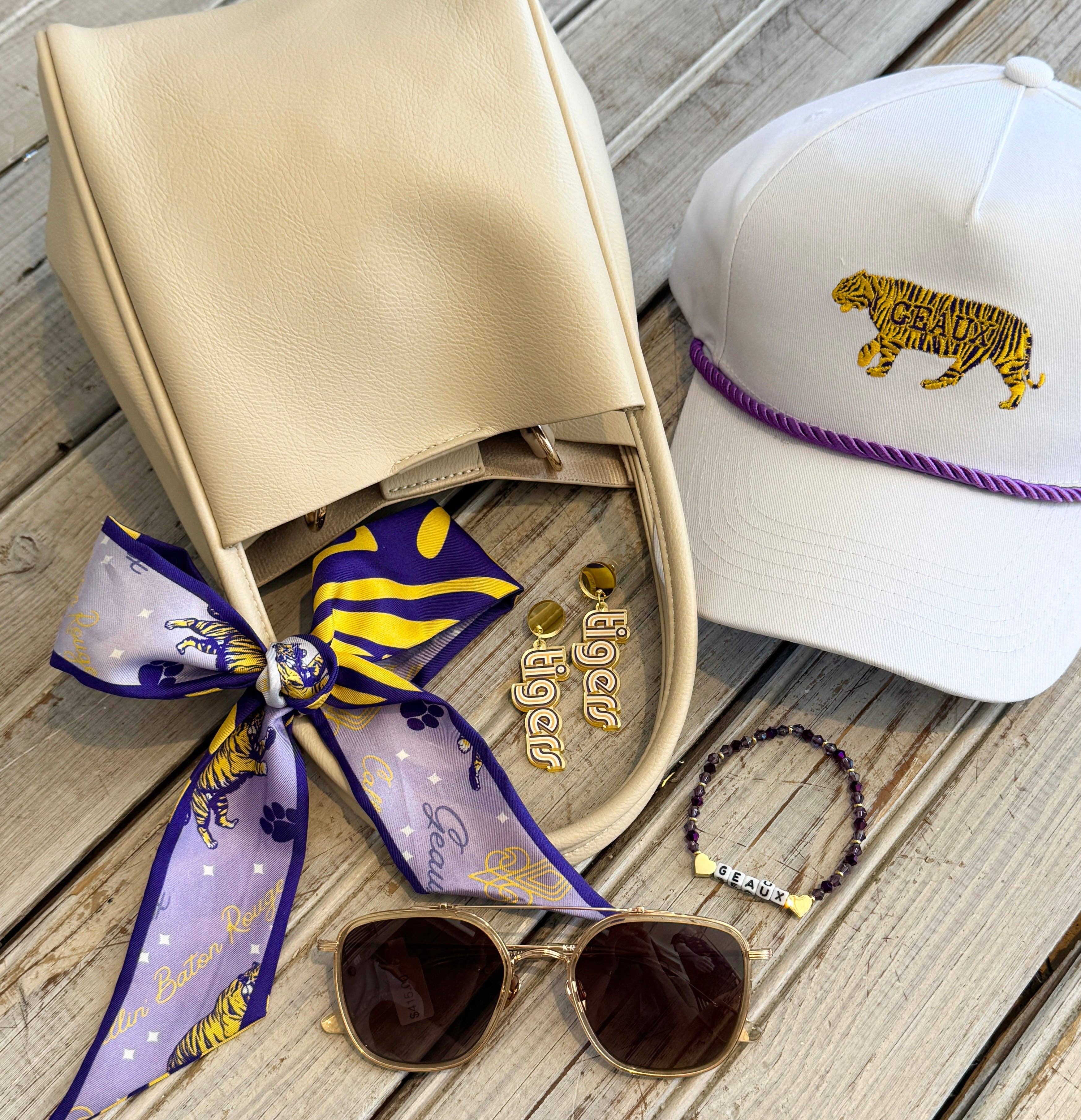 Nola Mercantile - Vente Écharpe – femme - Geaux Soie Twilly5