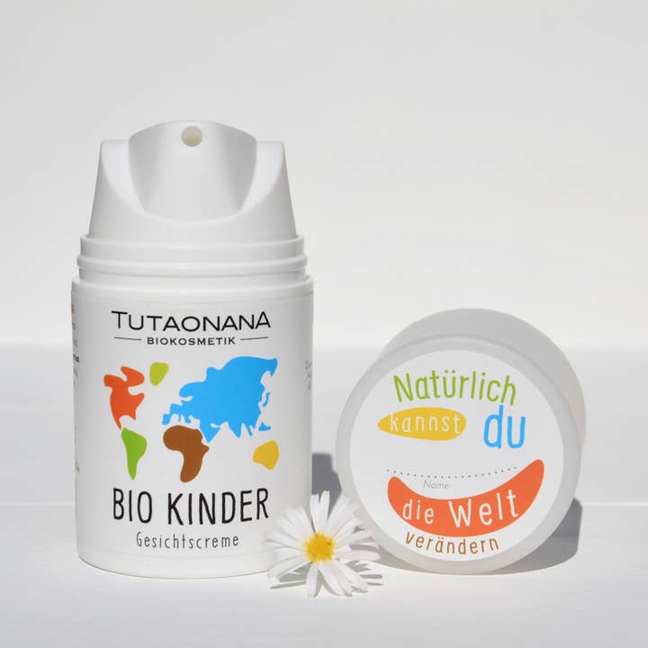 Tutaonana Bio Kinder Gesichtscreme für den Großhandel von Tutaonana