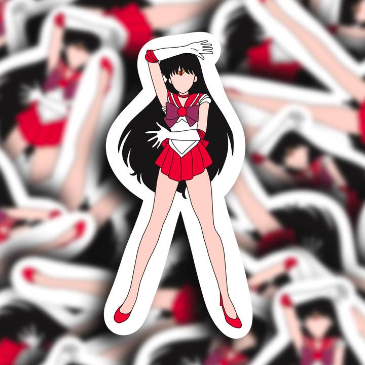 Breathe Aloha Hawaii - Wholesale Sticker - Sailor Mars Sticker0