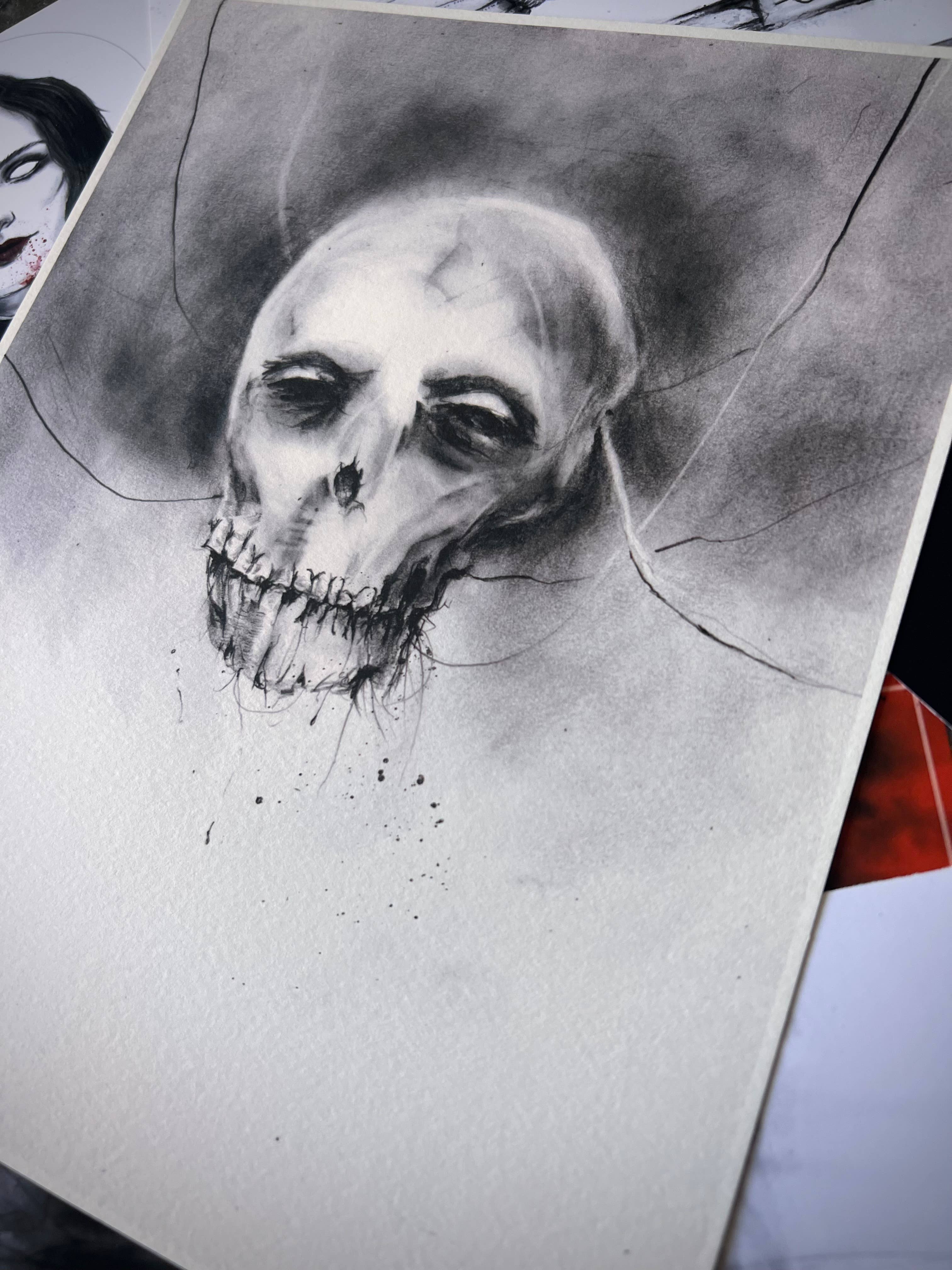 Andy Sciazko Art - Wholesale Art Print - Skeleton-Fine Art Print-Macabre-Gothic 1