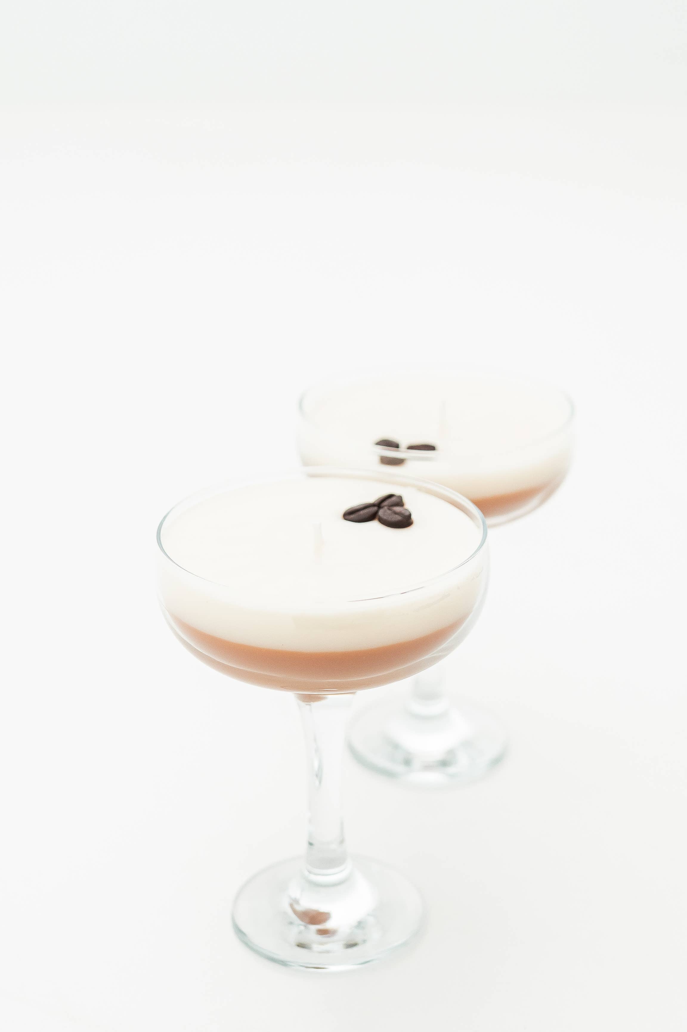 Martini Candle Co. - Wholesale Novelty Candle - Scented 7 Ounce Espresso Martini Candle. Coffee. 1