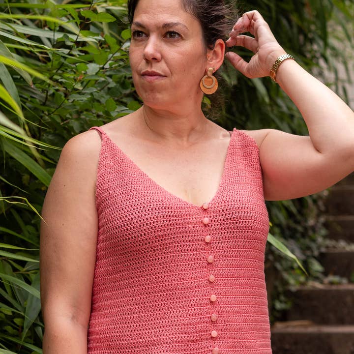 Lise Tailor - Wholesale Knitting/Crochet Supplies - Crochet pattern - Axelle tank top6