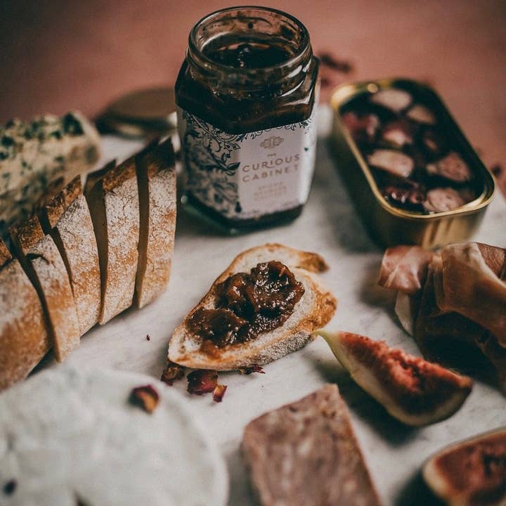 The Curious Cabinet - Wholesale Chutney - Spiced Rhubarb Chutney 190g (Award Winning)