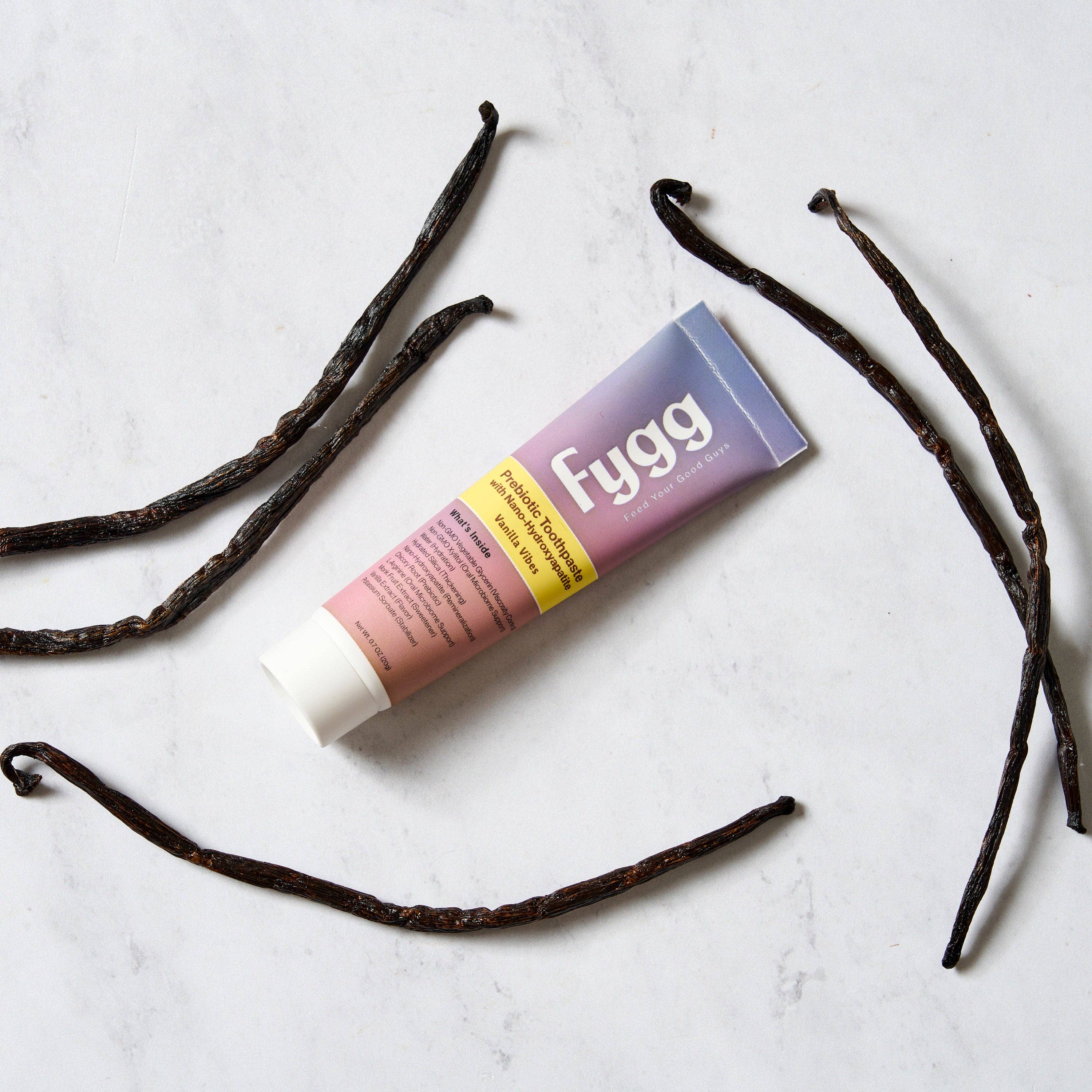 Fygg - Wholesale Toothpaste - Travel Size Toothpaste  | Vanilla Vibes 0.7oz1