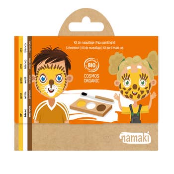 Kit maquillage Namaki Mondes enchantés - 6 fards BIO - fêtes enfants