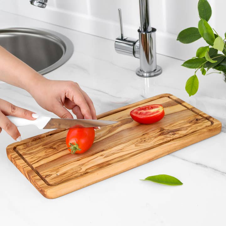 Krafts GmbH - Wholesale Cutting Board - Rectangular Board with Juice Groove