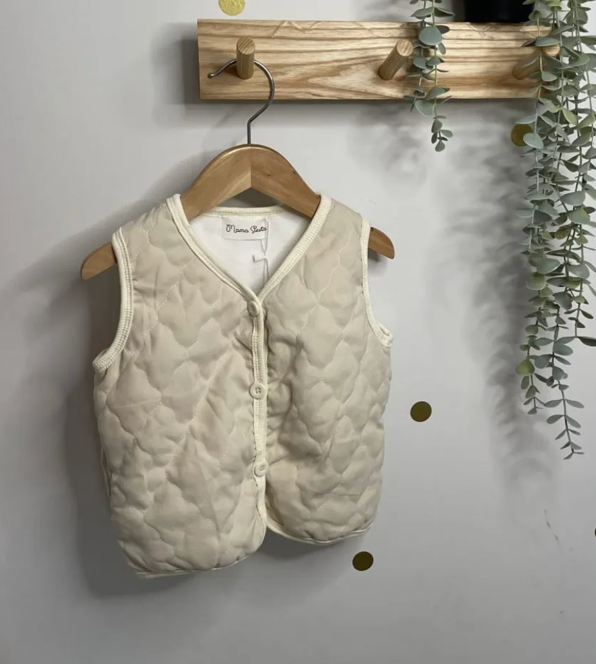 Mama Siesta – wholesale Outerwear Vest - Kids – Baby Body Warmer/Vest/Gilet/Sleeveless Jacket3