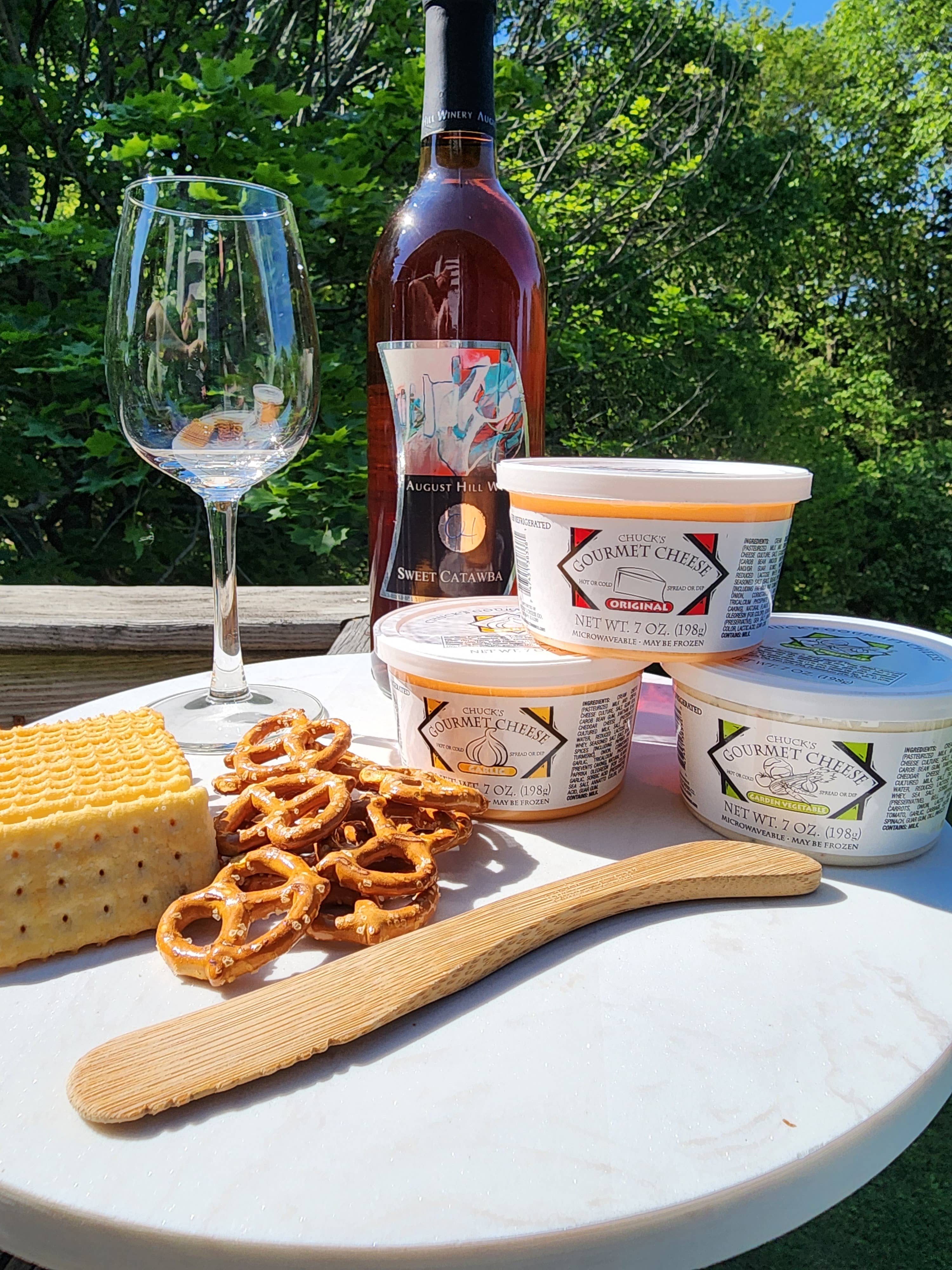 Chuck's Gourmet Cheese - Wholesale Cheese - Chuck's Gourmet Cheese Spread - Original (Cheddar)5