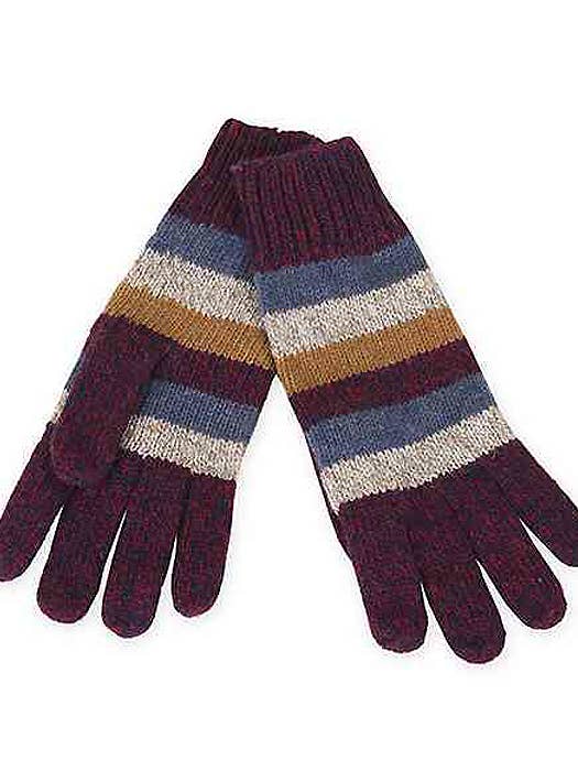 ( #205 ) STRIPE KNIT GLOVES for wholesale by Jewelry Max