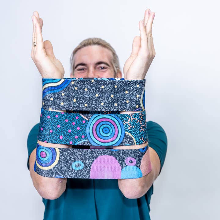 Wild Mingo – wholesale Yogaband – Oorunye - Motståndsband med enstaka tyg