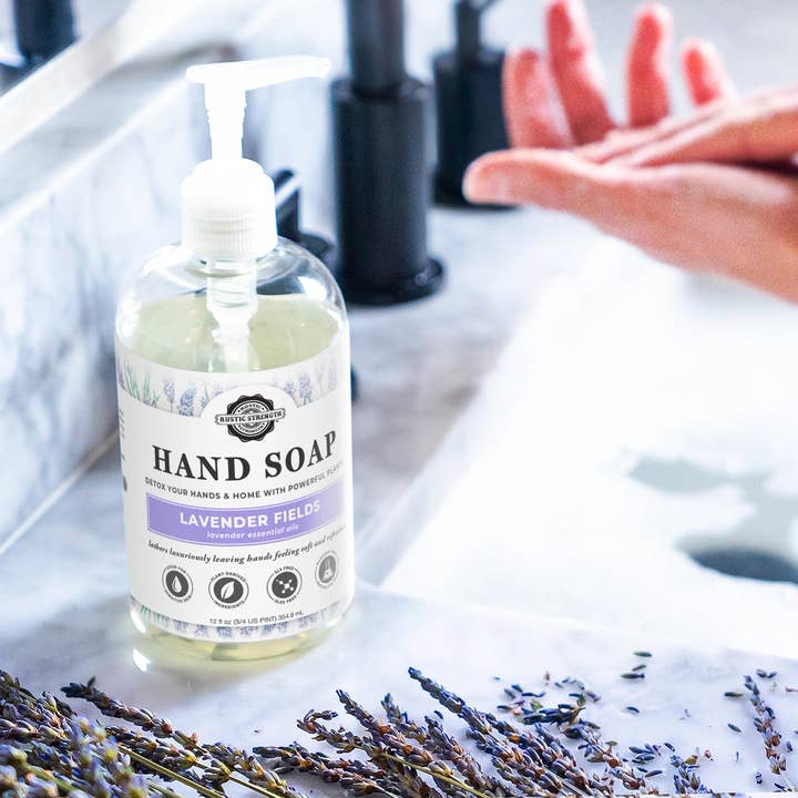 Rustic Strength - Wholesale Hand Soap/Wash - Plant-Based Hand Soap Non-Drying Hypoallergenic Sensitive...