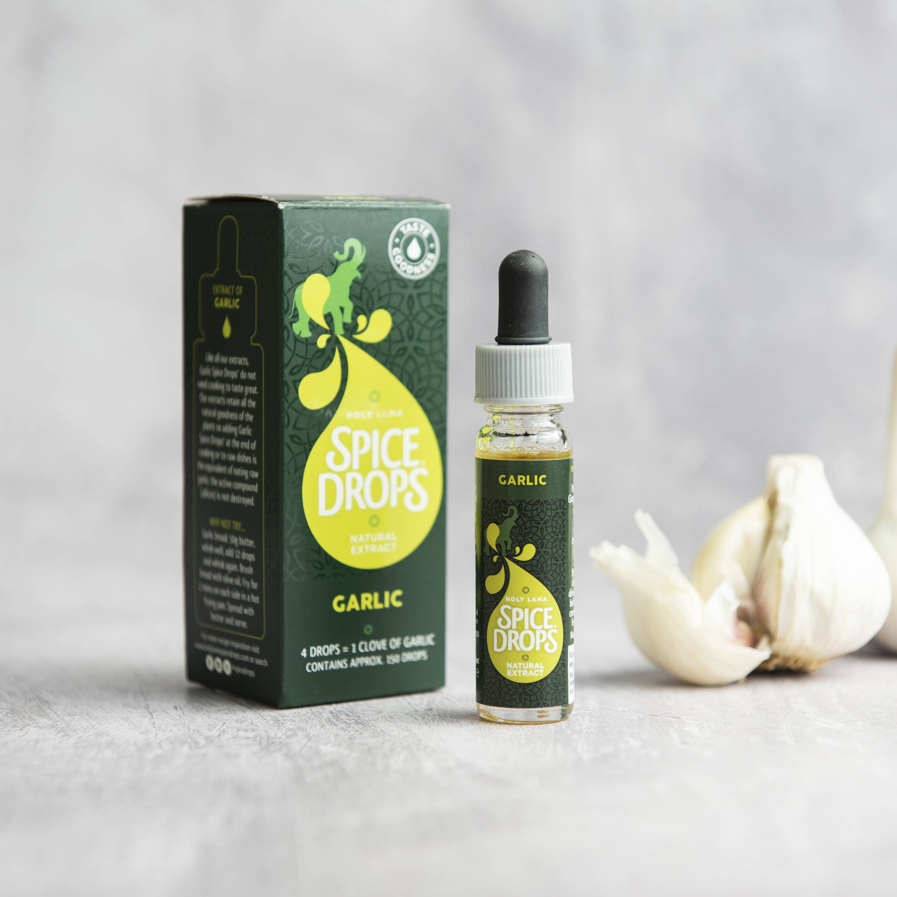 Holy Lama Naturals - Vendita all'ingrosso Mix di spezie secche - Estratto naturale di aglio, gocce di spezie, olio essenziale, vegano