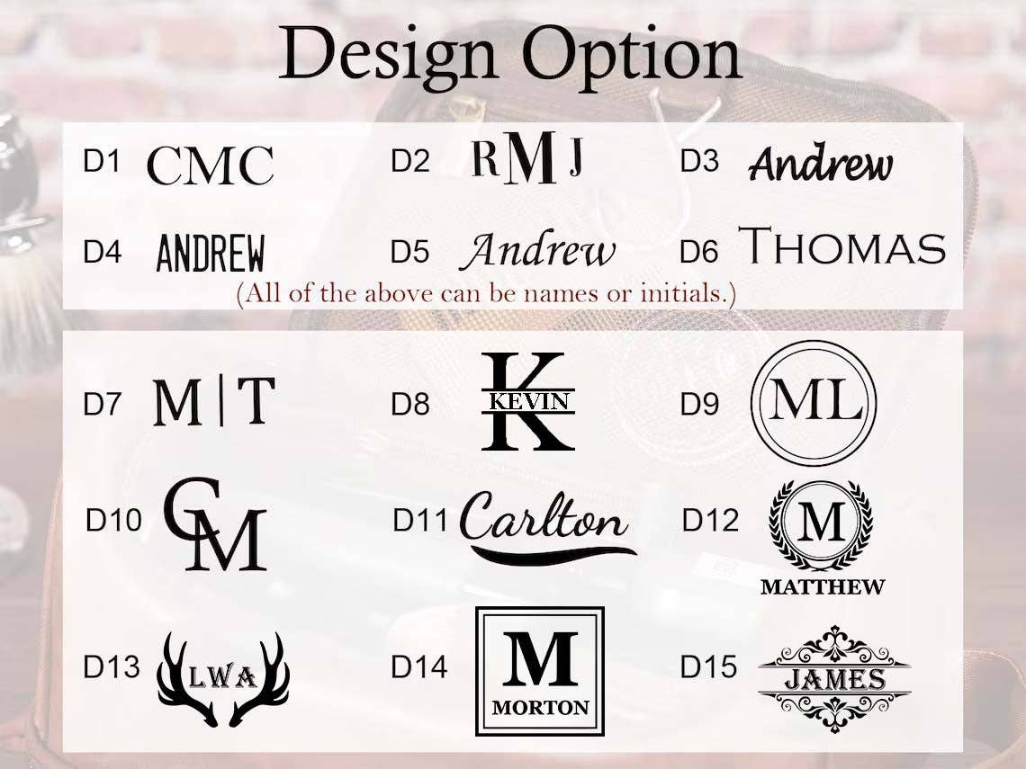 RockCow Leather Studio - Wholesale Toiletry Bag - Men's - Personalized Toiletry Bag Groomsman Gift for Him Engraved Dopp Bag Leather Dopp Kit Boyfriend Gift for Men for Dad Christmas Gift for Him9