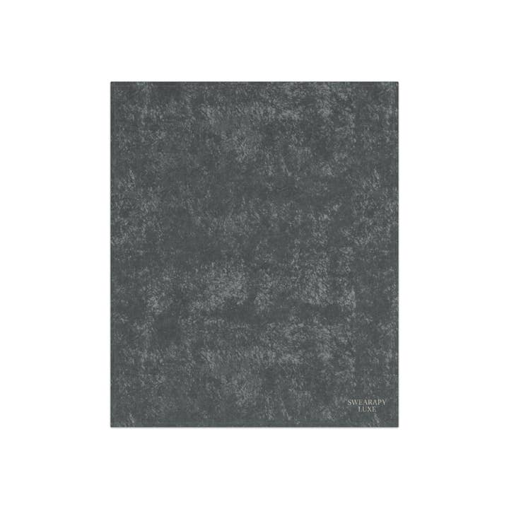 SWEARAPY™ LUXE Plaid en Velours Écrasé | Accent de Luxe Moderne Ultra-Doux pour Canapé et Lit pour la vente par Swearpy