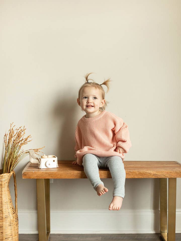 Little Organic Co – wholesale Tröja - Barn – Bebiströja Ekologisk stickad barn-/barnkläder i oversize10