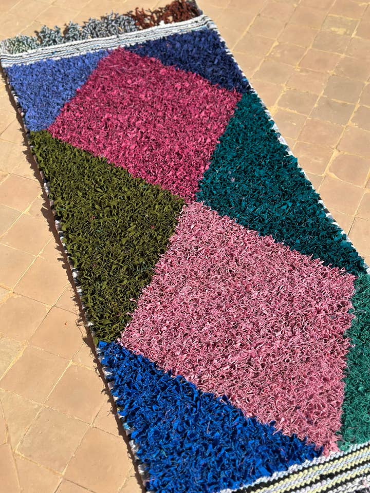 ZWIN Boucherouite Matta | 150 x 60 cm för wholesale av SOUK in the CITY