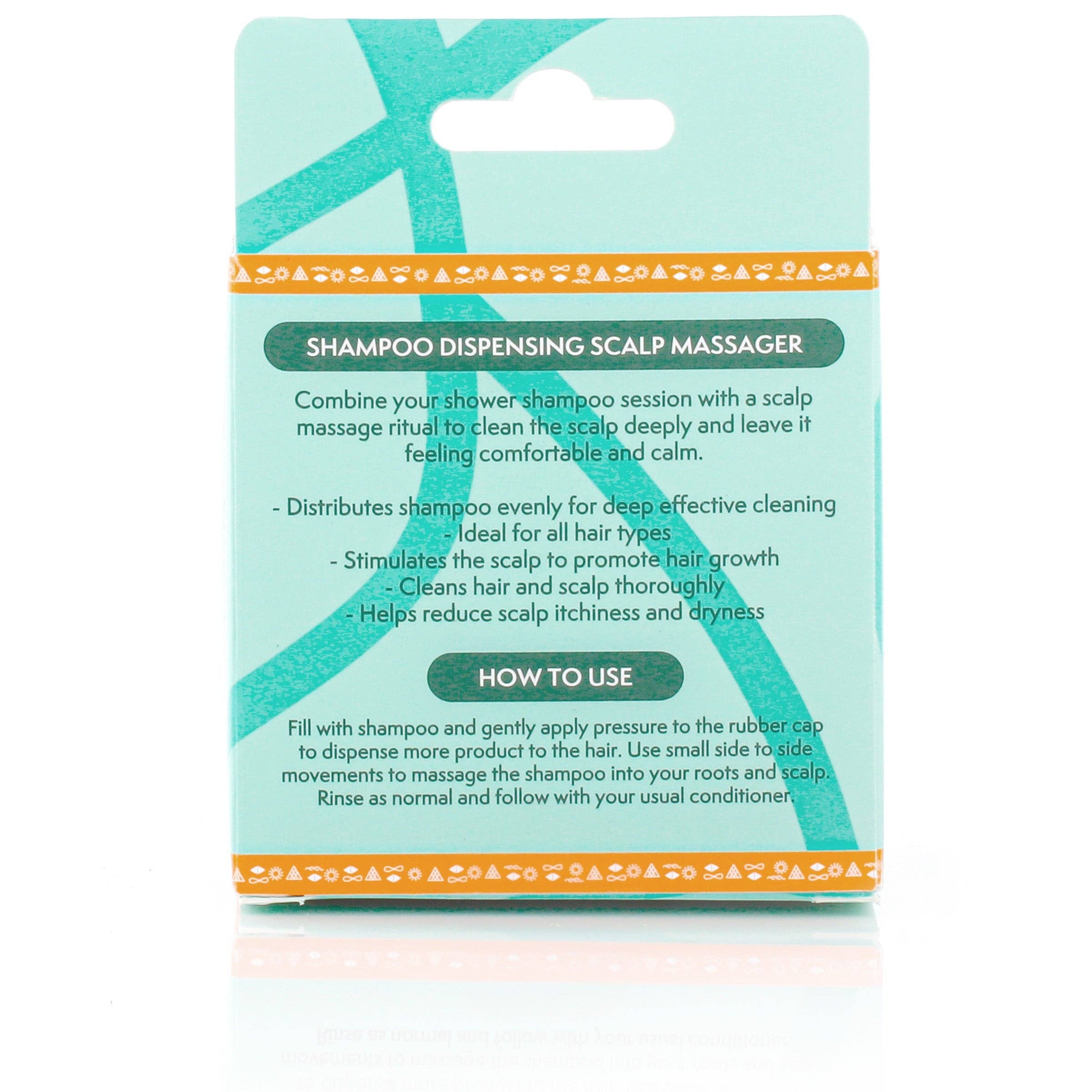 Nature Spell - Wholesale Head Scratcher/Massager - Nature Spell Shampoo Dispensing Scalp Massager5