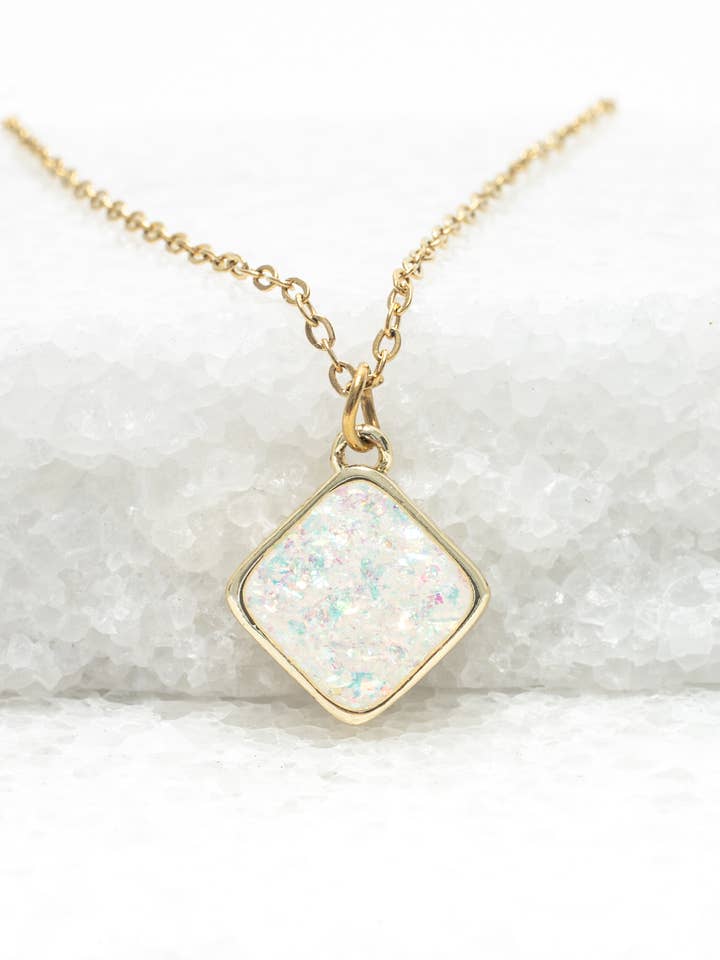 Clare Opal Necklace for wholesale by Starfish Project, Inc