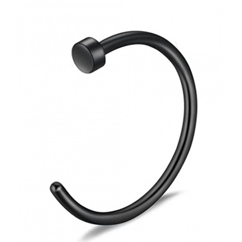 Bodytrend - Vendita all'ingrosso Piercing ad anello per naso - Titanio - Cerchietto per il naso, Anello per il naso, Anello a C0