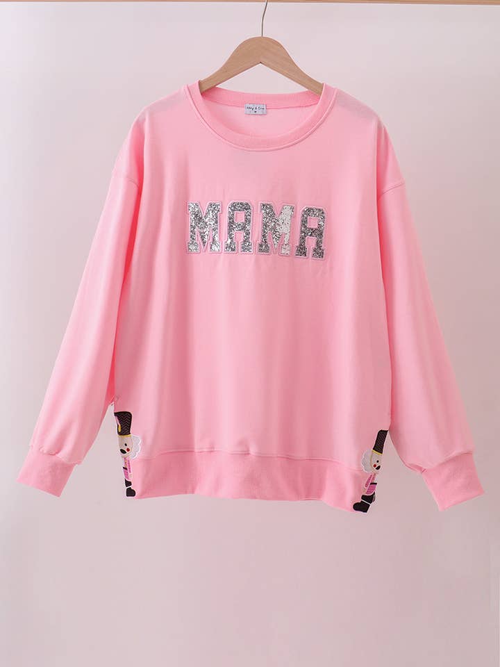 Mom & Co. - Wholesale Mommy & Me Sets - Pink MAMA glitter mom&me top5