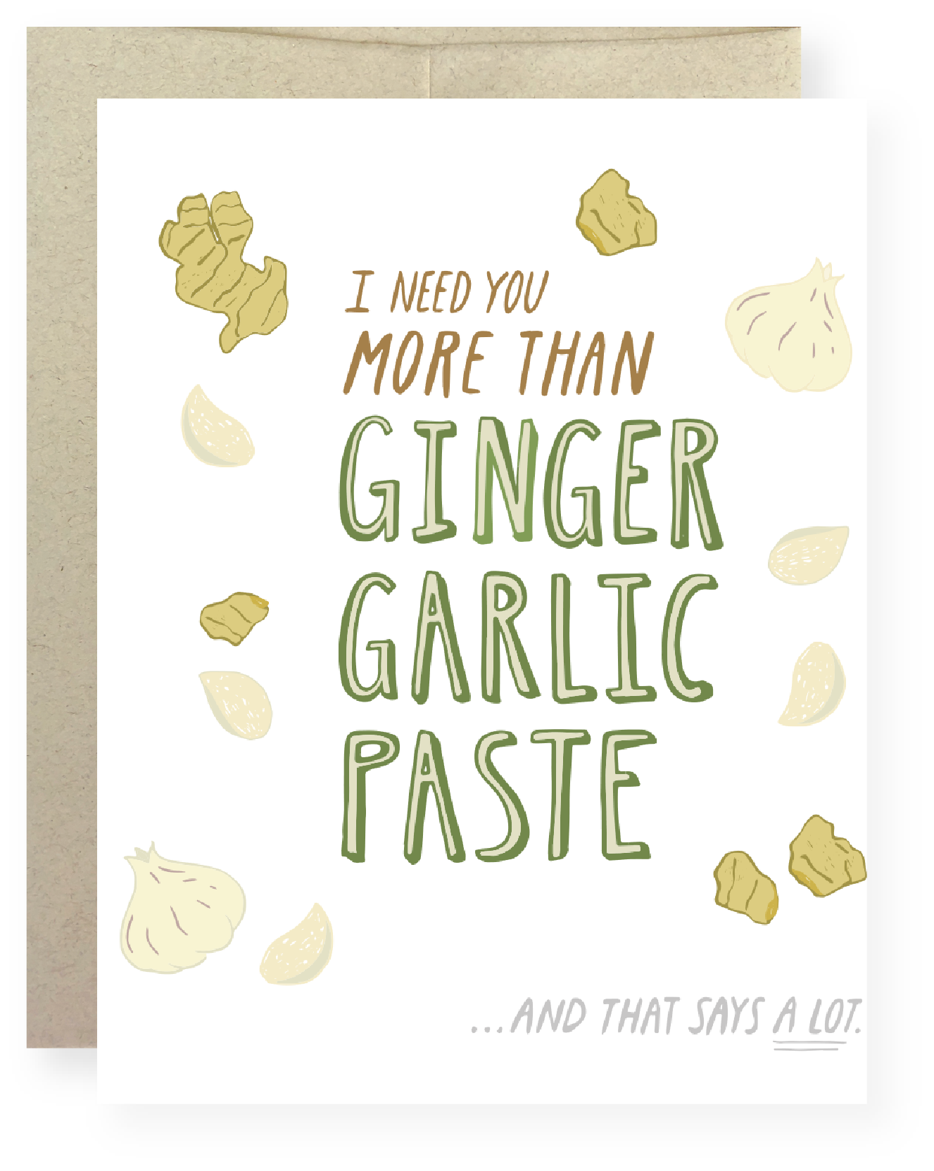 Pyarful - Wholesale Everyday Greeting Card - Ginger Garlic Paste0