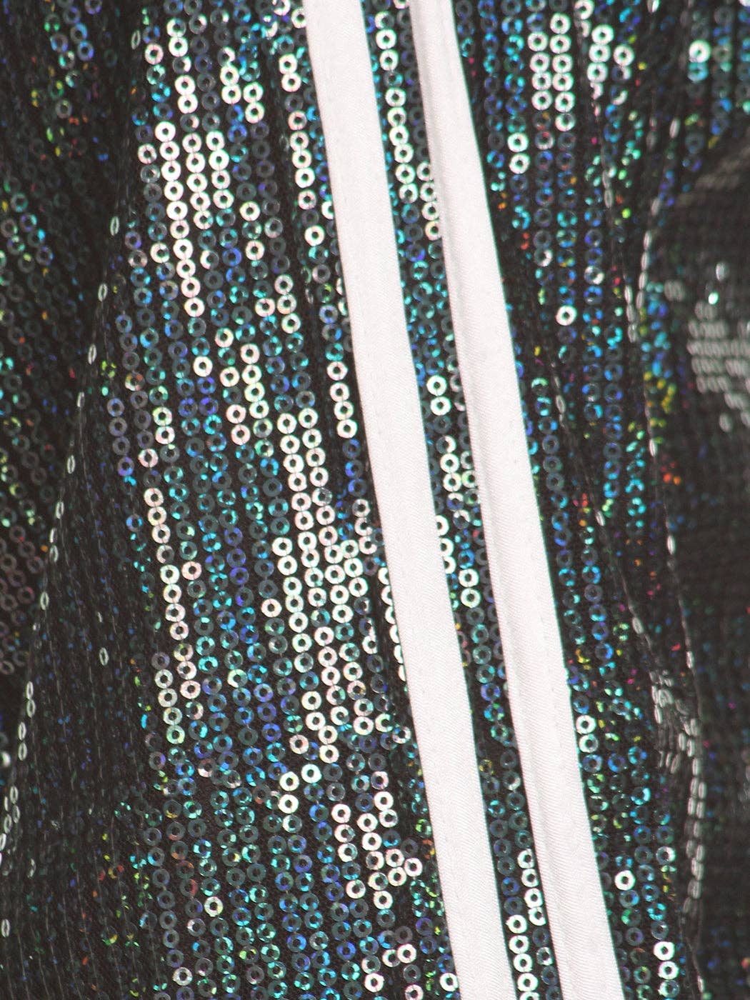 Anna Kaci Wholesale - Wholesale Varsity/Baseball Jacket - Women's - Striped Metallic Sequin Varsity Jacket116