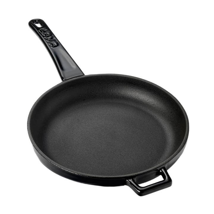 Gusseisen Ø 7,75" h:1" Runde schwarze Gusseisenpfanne für den Großhandel von TURGLA HOME