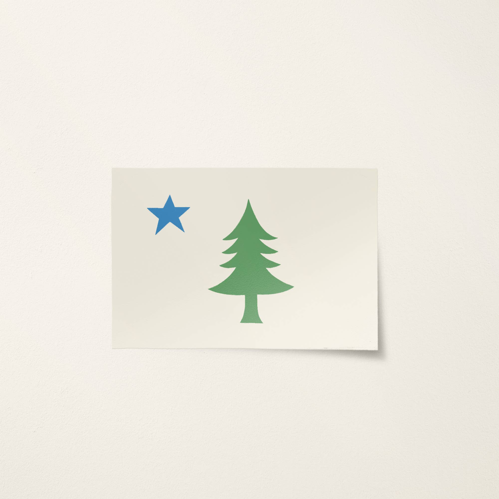 Little Something Co. - Wholesale Sticker - Maine Bicentennial 1901 Flag Sticker4