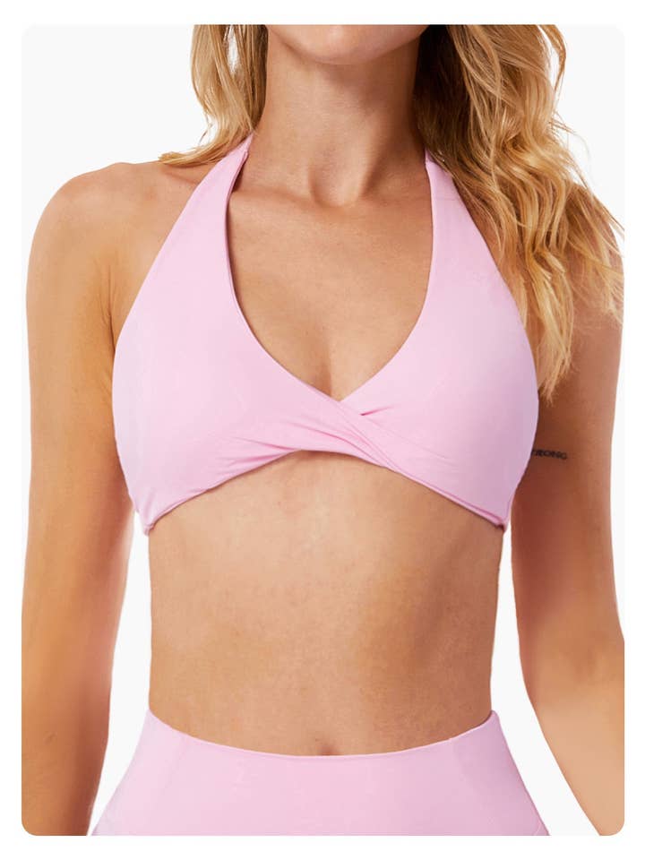 Mantra Active - Vendita all'ingrosso Reggiseno sportivo - Donna - Reggiseno Sportivo con Nodo Frontale e Schiena Aperta Chloe18