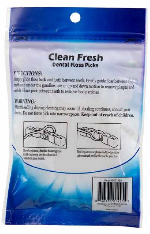 Living Concepts - Wholesale Floss - FLOSS PICKS - 5OCT CDU1