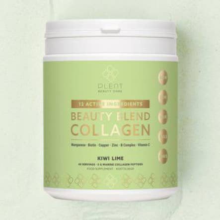 Beauty Blend Collagen Kiwi Lime – 40 dagars förbrukning för wholesale av Plent Beauty Care